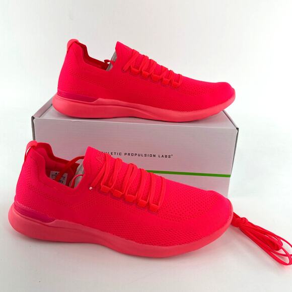 APL Men's Magenta TechLoom Breeze Sneakers Size 12 - Picture 1 of 13